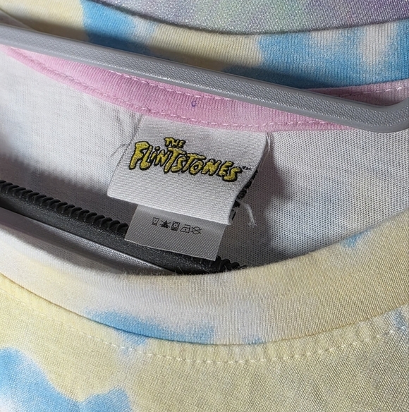 The Flinstones Fashion Passion Wilma & Betty Tie Dye T-Shirt Size 1X - Picture 3 of 5